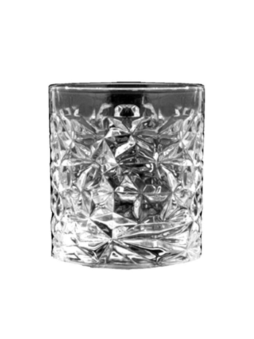 Sempli Ghia Rocks Glass 11.5oz Lead Free Crystal Nordic One Tumbler No Box